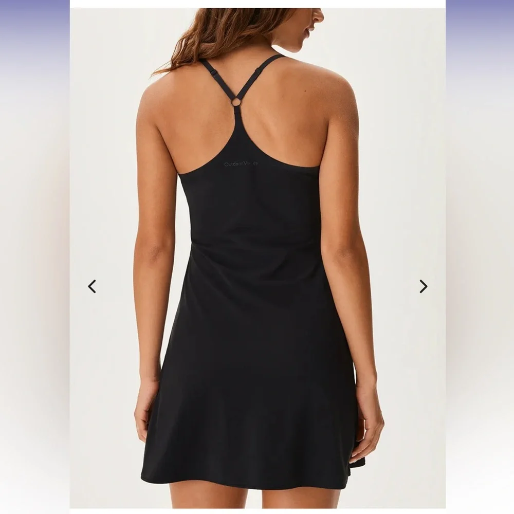 Outdoor Voices Exercise Dress — Black - Picture 2 of 2